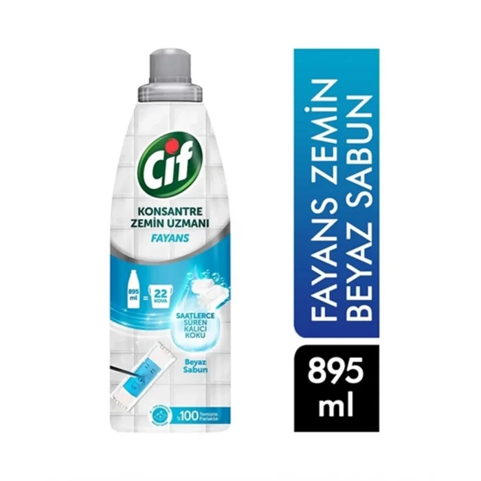 Cif Zemin Uzmanı Konstantre. Fayans Mavi 895 Ml