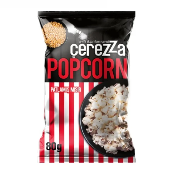 Cips Çerezza Popcorn & Cheetos 80 Gram