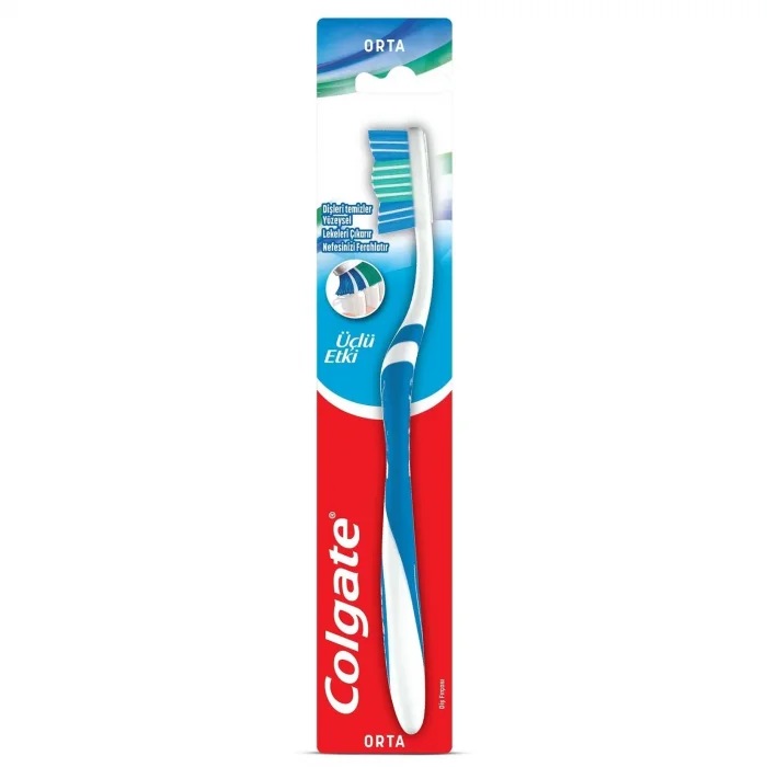 Colgate Fırça Üçlü Etki Orta x 12 Adet