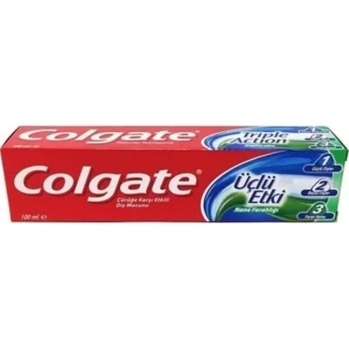 Colgate Macun Üçlü Etki 100 Ml x 12 Adet