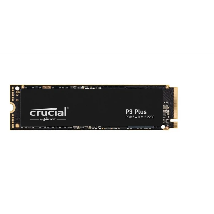 Crucial 2TB P3 CT2000P3PSSD8 Plus 3D NAND GEN4 NVMe PCIe M.2 SSD (5000-4200 MB-s)