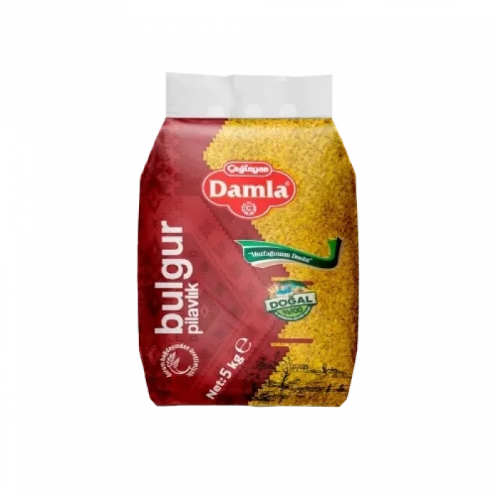 Damla Bulgur Pilavlık 5 Kilogram