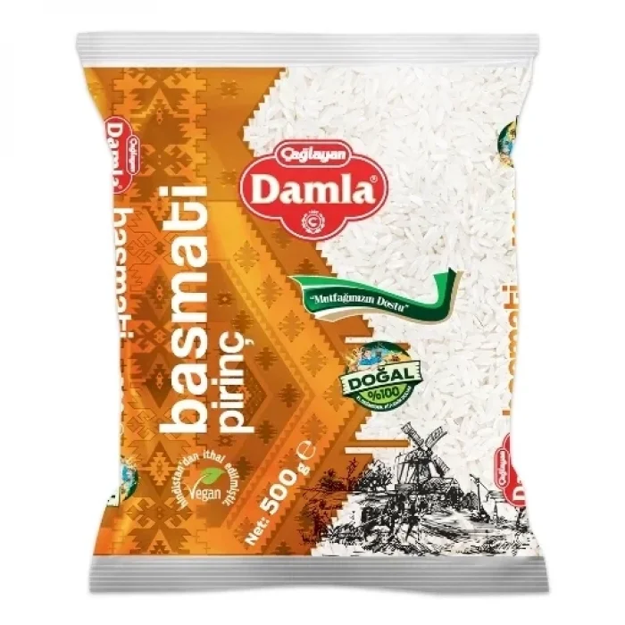 Damla Pirinç Basmati 1 Kilogram