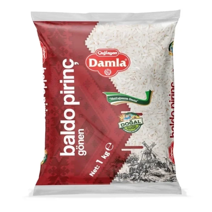 Damla Pirinç Gönen Baldo 1 Kilogram