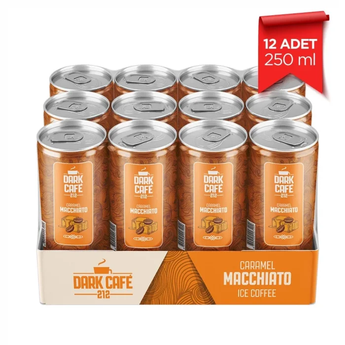 Dark Coffe Karamel 250 Ml x 12 Adet