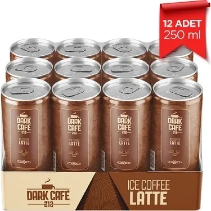 Dark Coffe Latte 250 Ml x 12 Adet