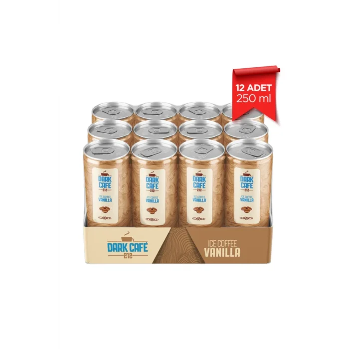 Dark Coffe Vanilya 250 Ml x 12 Adet