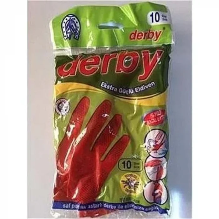 Derbi Bulaşık Eldiveni 10 Numara