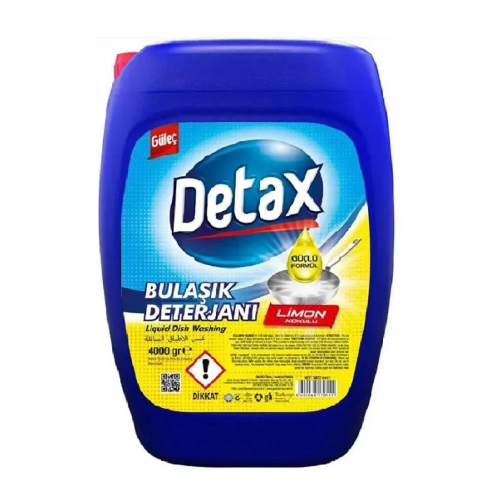 Detax Bulaşık Deterjanı 4 Kilogram