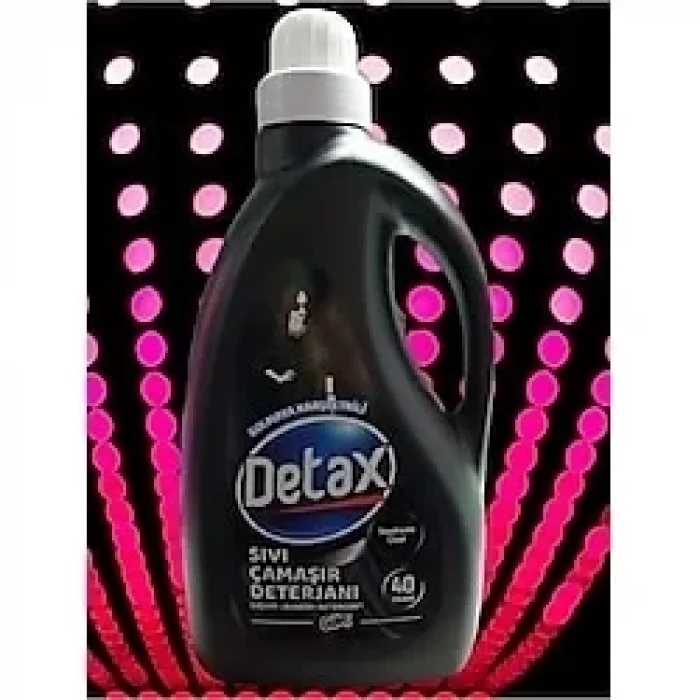 Detax Sıvı Çamaşır Det.siyah 2,4 Litre