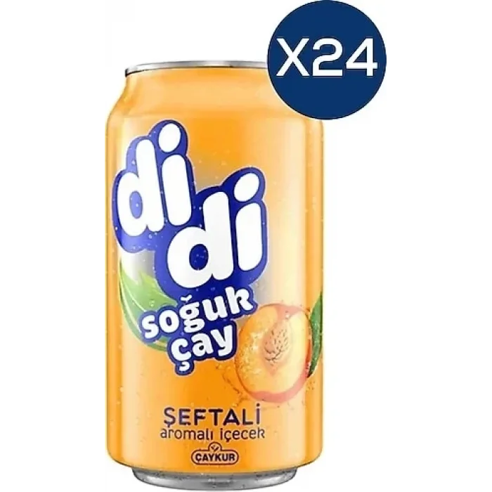 Didi Soğuk Çay Şeftali 330  Ml x 24 Adet