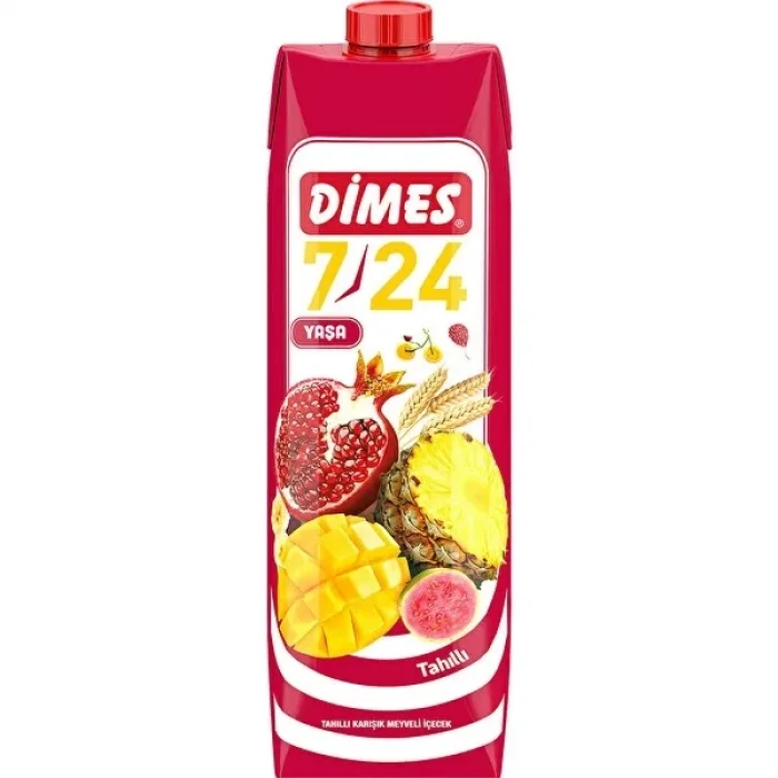 Dimes Nektar 7/24 Tahıllı 1 Litre x 12 Adet
