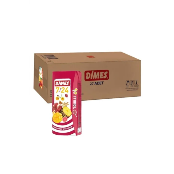 7 / 24 Tahıllı Karışık Meyveli Meyve Suyu 200 ml X 27 Adet