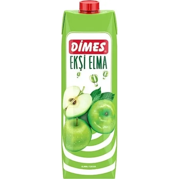Dimes Nektar Ekşi Elma 1 Litre x 12 Adet