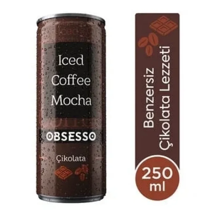 Dimes Obsesso Kahve Mocha Çikolatalı 250 Ml  x 12 Adet