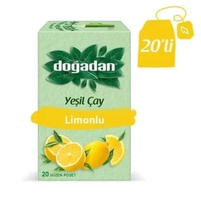 Doğadan Bitki Çayı Yeşilçay Limonlu