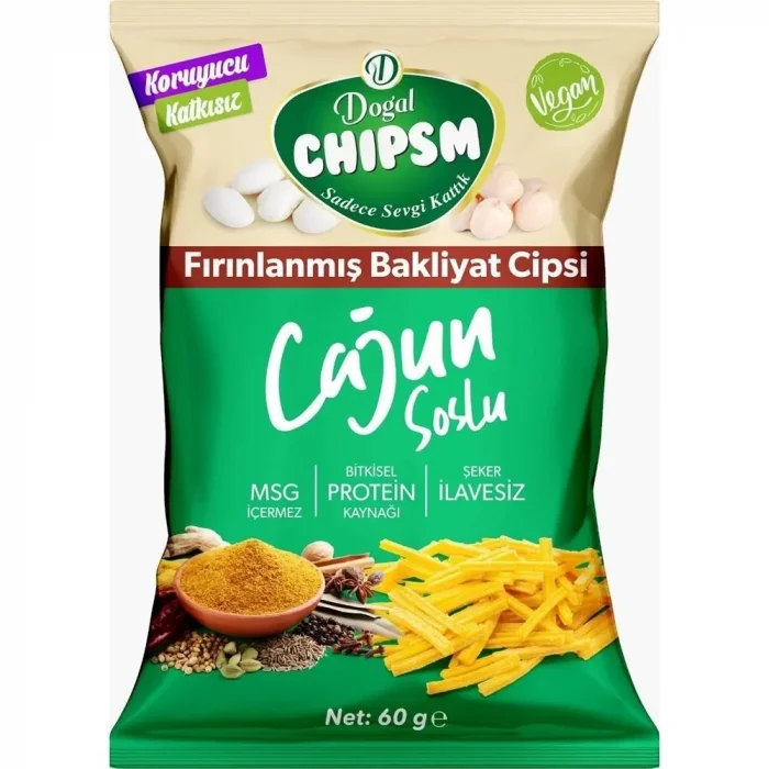 Dogal Chıpsm Kajun Soslu 60 Gram