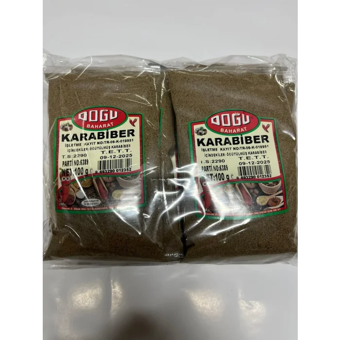 Doğu Karabiber 100  Gramam x 10 Adet