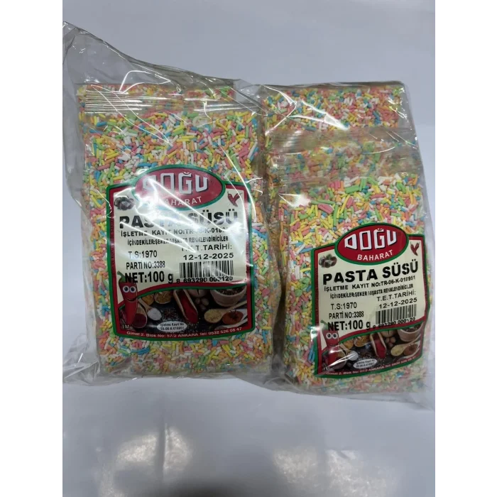 Doğu Pasta Süsü 100 Gram x 10 Adet