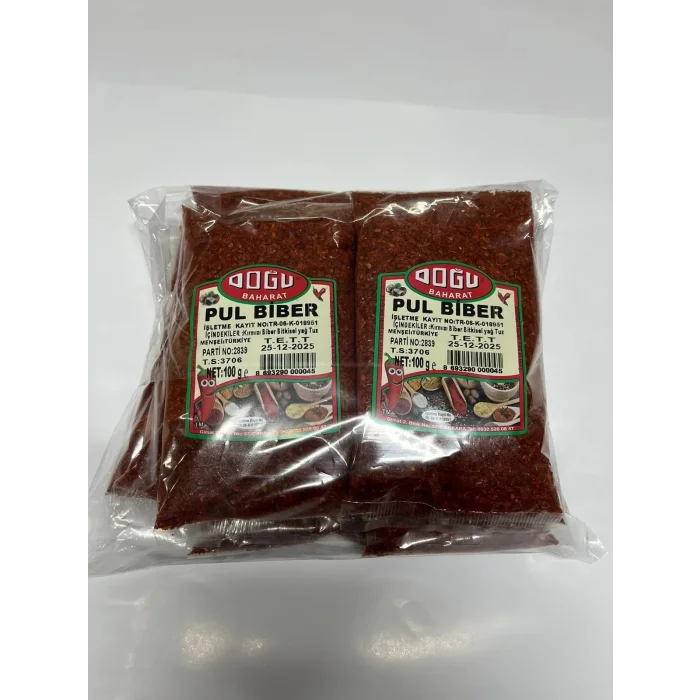 Doğu Pul Biber 100 Gram x 10 Adet