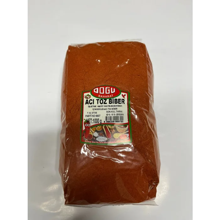 Doğu Toz Acıbiber 1 Kilogram