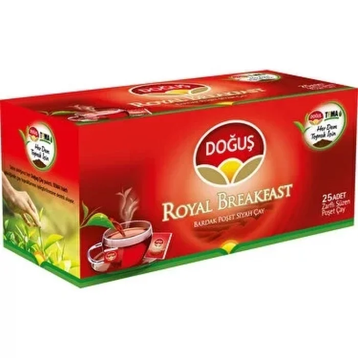 Doğuş Royal Breakfast Bardak Çay 25 Li