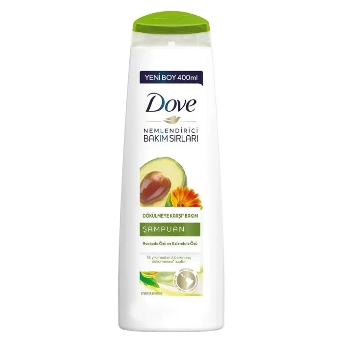 Dove Şampuan Dökülmeye Karşı Avokado 400 Ml x 6 Adet