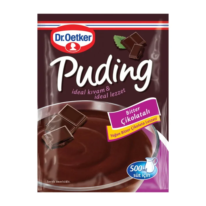 Dr Oetker Puding Bitter Çik. 111 Gram
