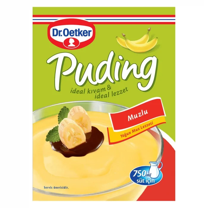 Dr Oetker Puding Muzlu 120 Gram