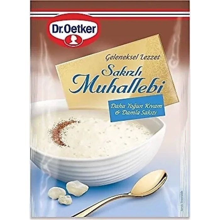 Dr Oetker Tatlı Sakızlı Muhallebi 150 Gram