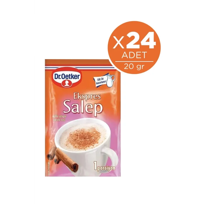 Dr.Oetker Salep 20 Gram x  24 Adet