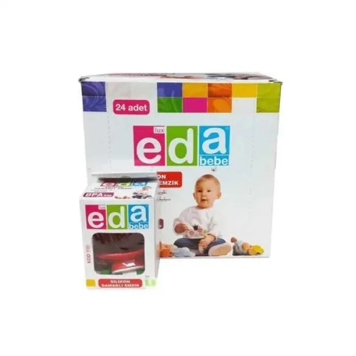 Eda Emzik Silikonlu  Numara:1 x 24 Adet