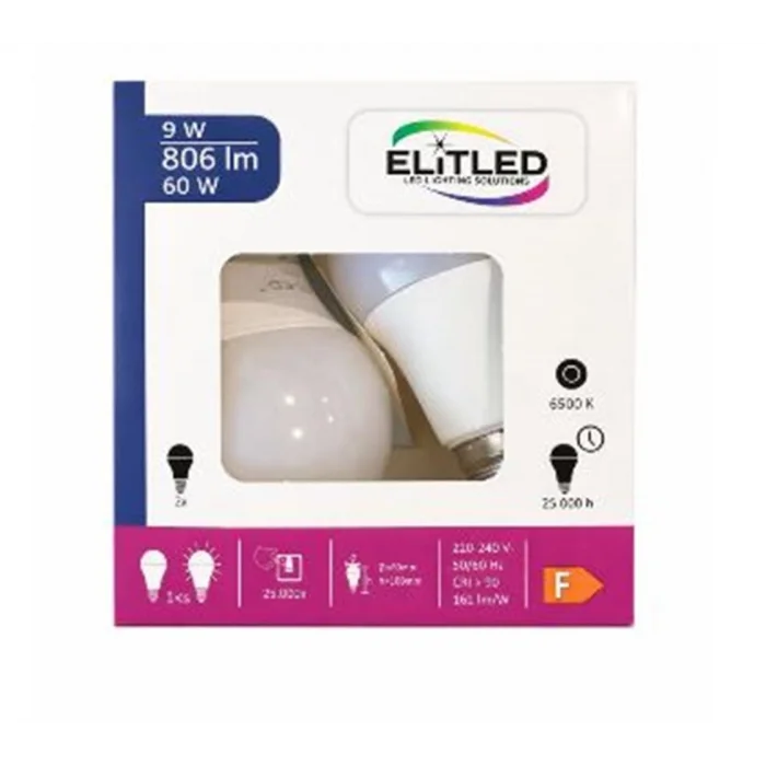 ELİTLED 9W 2Lİ LED AMPUL AVANTAJ PAKET