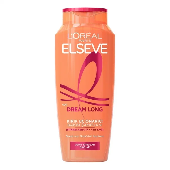 Elseve Şampuan Dream Long Kırık Uç Onar. 300 Ml x 6 Adet