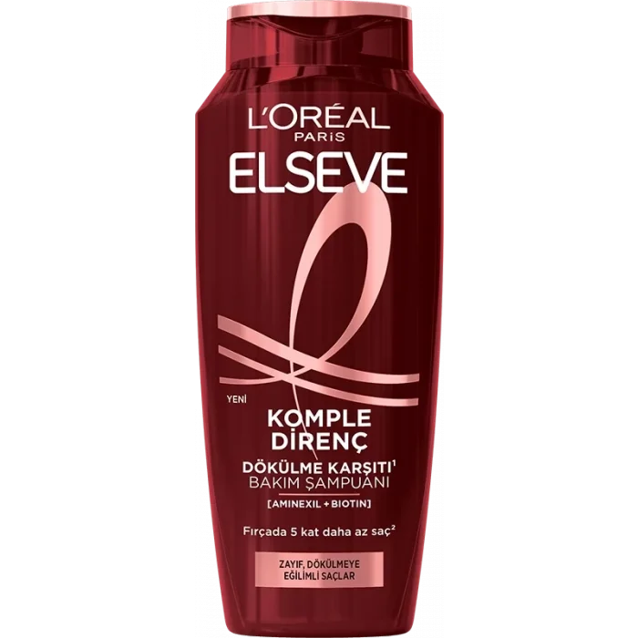 Elseve Şampuan Komple Direnç Dök. Karşıtı 300 Ml x 6 Adet