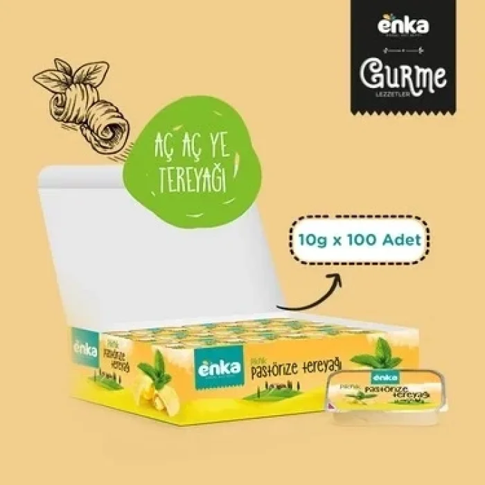 Enka Tereyağ 10 Gram x 100 Adet