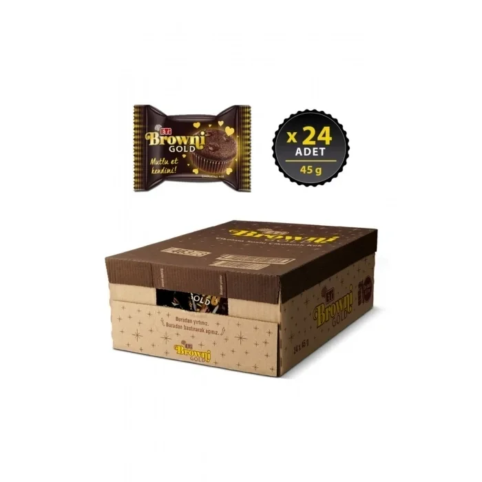 Eti Browni Gold Kakaolu 45 Gram x 24 Adet