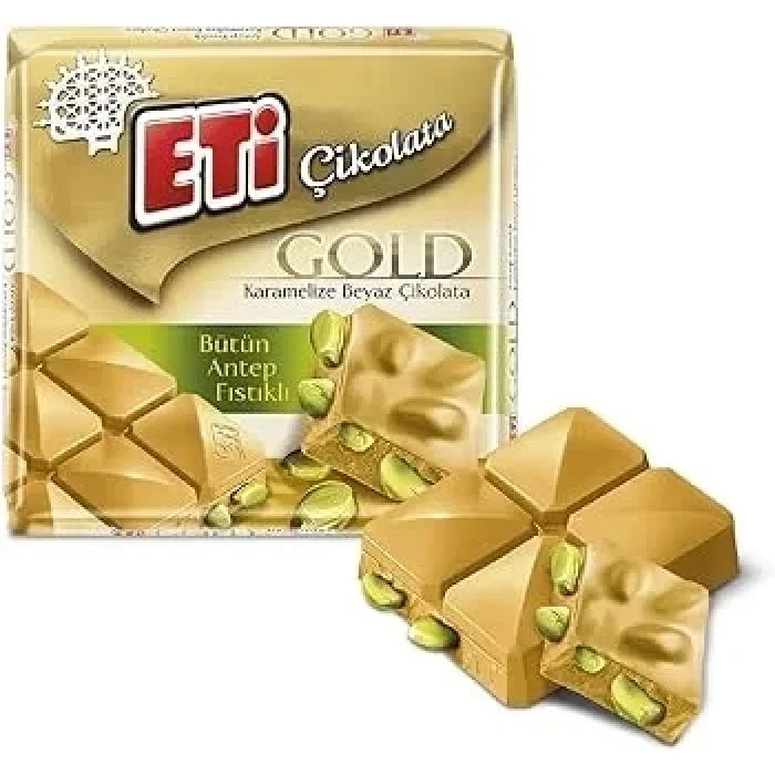 Eti Kare Antep Beyaz Gold 60 Gramx 6 Adet