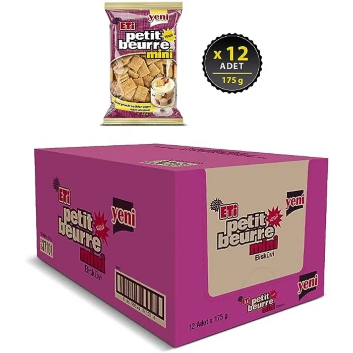 Eti Petibör Mini 175 Gram x 12 Adet