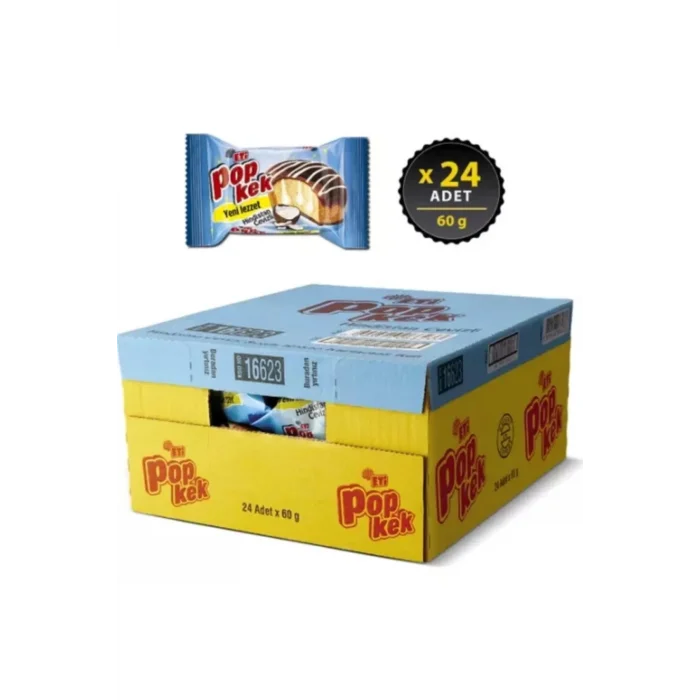 Eti Pop Kek Hin. Ceviz 60 Gram x 24 Adet