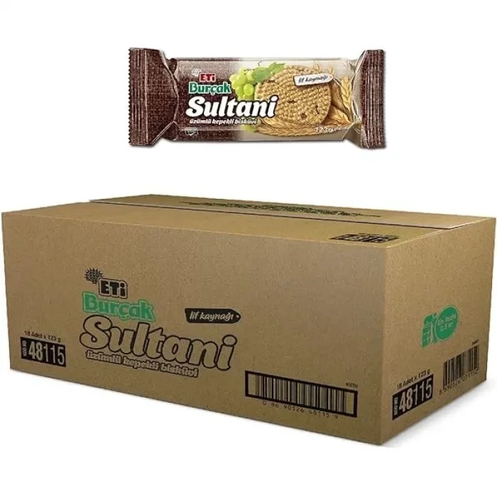 Eti Sultani 123 Gram x 18 Adet