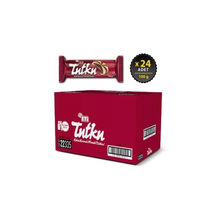 Eti Tutku Bisküvi 100 Gram x 24 Adet