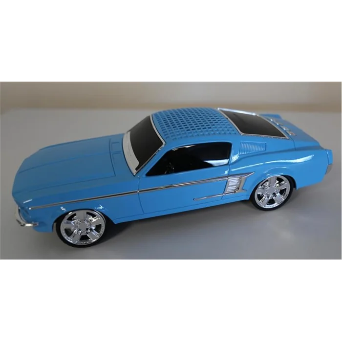 EVERTON RT-1951 Mavi (Blue) Arabalı  Bluetooth Fm-Usb-Tf-Aux Şarjlı Nostaljik Radyo
