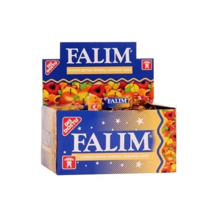 Falım Tekli Sakız Karışık x 100 Adet