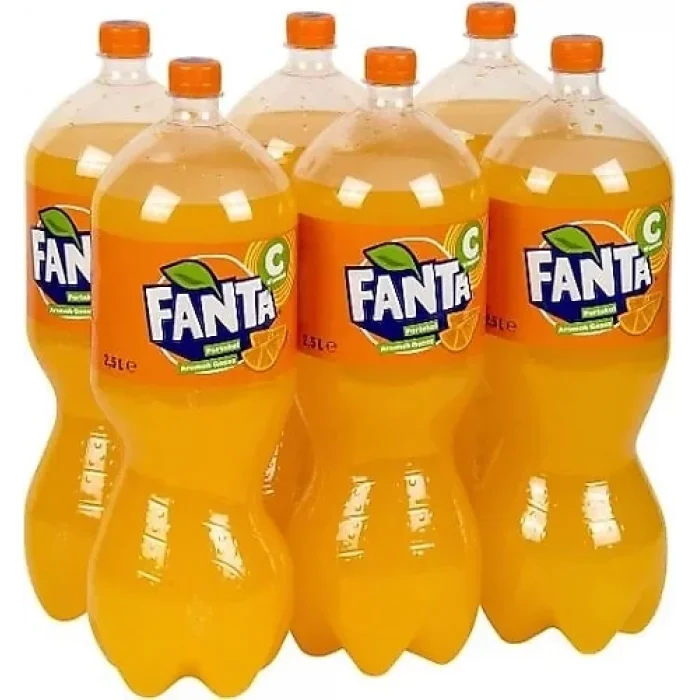 Fanta 2,5 Litre x 6 Adet