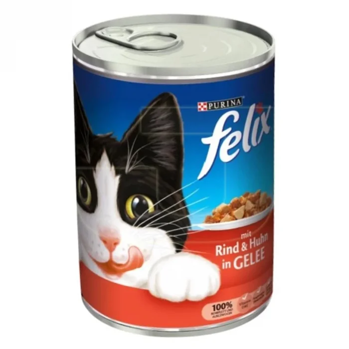 Fe Lix Kedi Mama Jöle Sıgır Ve Tavuk 400 Gram