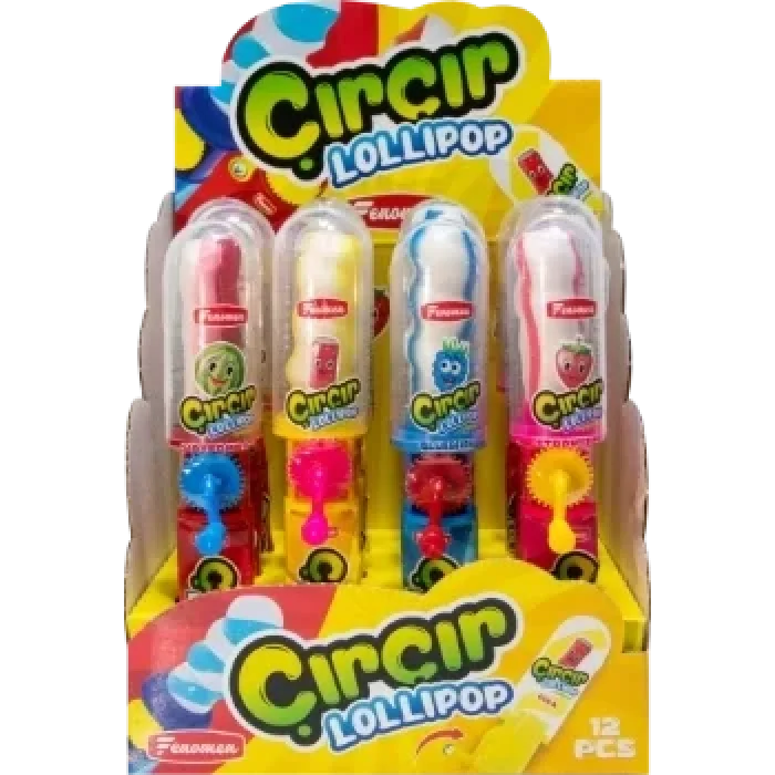Fenomen Cırcır Lolipop 23 Gram x  12 Adet
