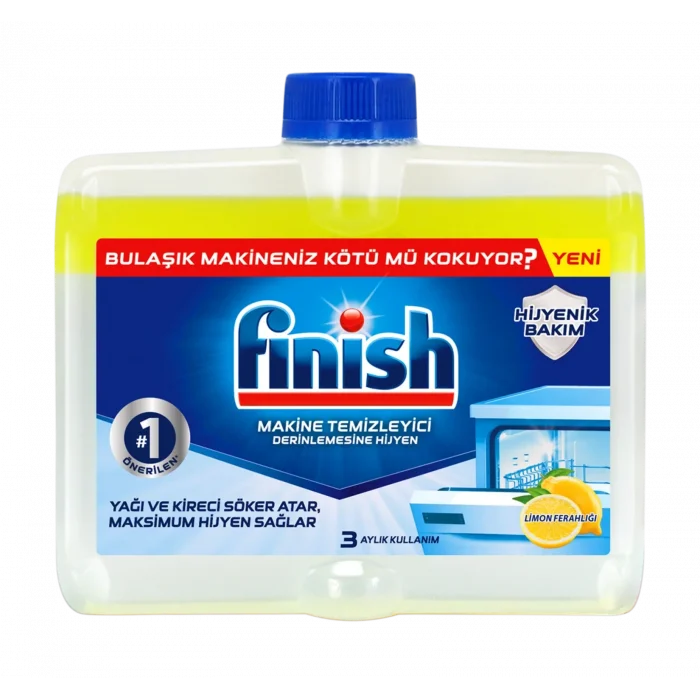 Finish Makine Temiz. Sıvı 250 Ml