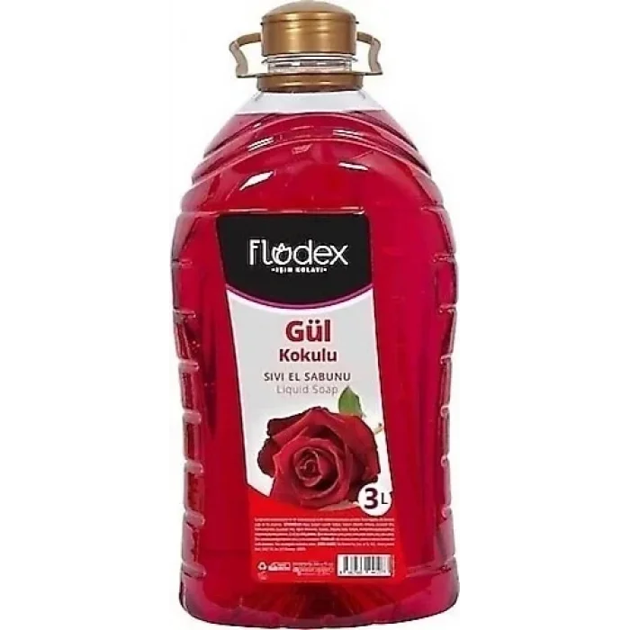 Flodex Sıvı Sabun Gül 3 Litre