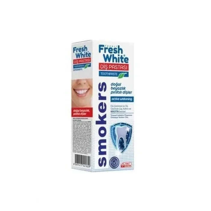 Fresh White Diş Parlatma Pastası 90 Gram x 12 Adet